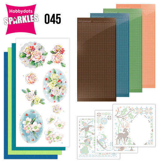Sparkles Set 45 - The Colors of Winter Pink Winter - Jeanine's Art